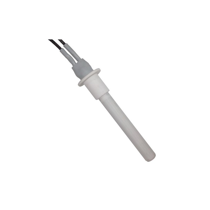 CANDELETTA CERAMICA D12 CON FLANCIA ACCENSIONE STUFA PELLET MCZ