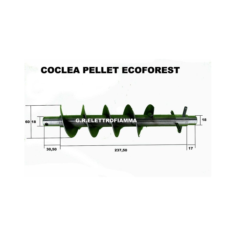 COCLEA STUFA CALDAIA PELLET ECOFOREST