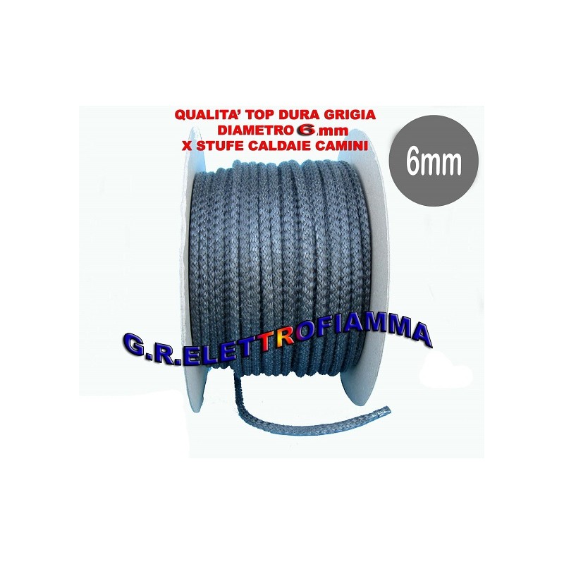 GUARNIZIONE SPORTELLO THERMOROSSI BRACIERE ALTA TEMPERATURA 6mm DURA