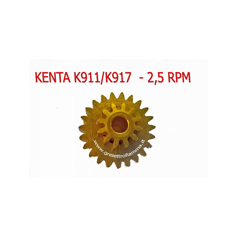 INGRANAGGIO KENTA 2,5RPM K911 K917 FERRO OTTONE