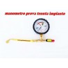 MANOMETRO PROVA TENUTA IMPIANTO GAS AZOTO R134A R410A R32 R404A R407C R1234YF R22 R507