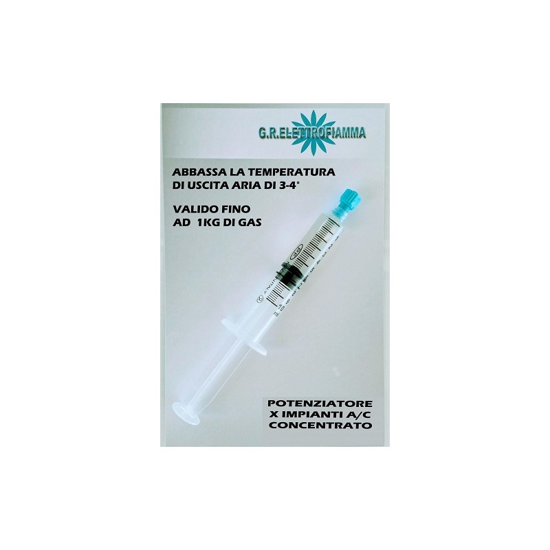 POTENZIATORE CONDIZIONATORE CLIMATIZZATORE AUTO DOSE CONCENTRATA 6ML