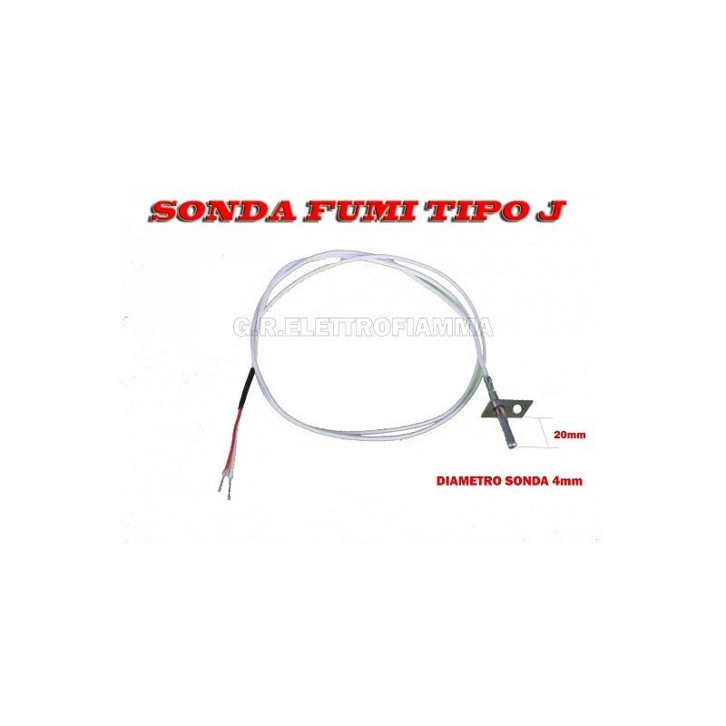 SONDA FUMI TIPO J CON OCCHIELLO