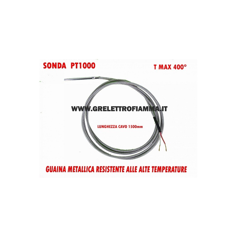 SONDA PT1000 KLOVER TERMOCAMINO PANNELLO SOLARE PALAZZETTI ECOFIRE