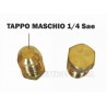 TAPPO 1/4 M Sae CONDIZIONATORE FRIGO