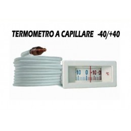 TERMOMETRO A CAPILLARE BANCHI FRIGO E VETRINE FRIGORIFERE ECC