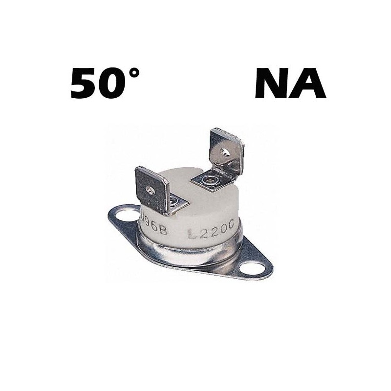 TERMOSTATO A CONTATO PASTIGLIA 50C° NA STUFA A PELLET CALDAIA VENTILCONVETTORE