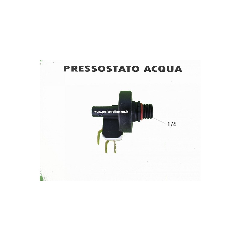 TRASDUTTORE DI PRESSIONE PRESSOSTATO ACQUA STUFA PELLET 1/4 MECCANICO