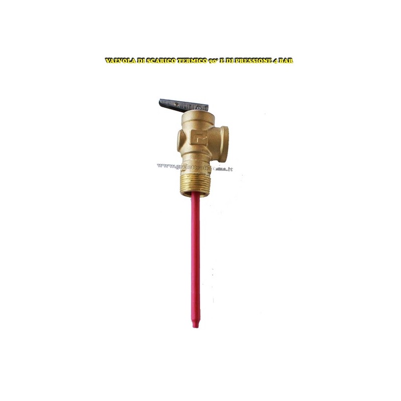 VALVOLA DI SCARICO TERMICO E SICUREZZA PRESSIONE