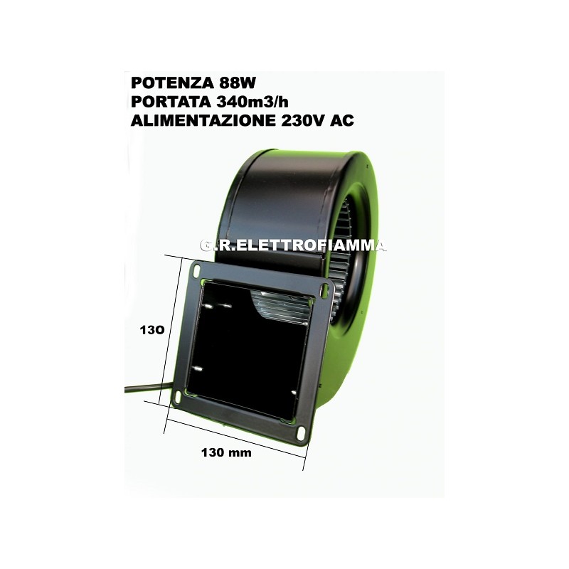 VENTOLA ECOFIT 2GRE15 140X59R BRUCIATORE FORNO