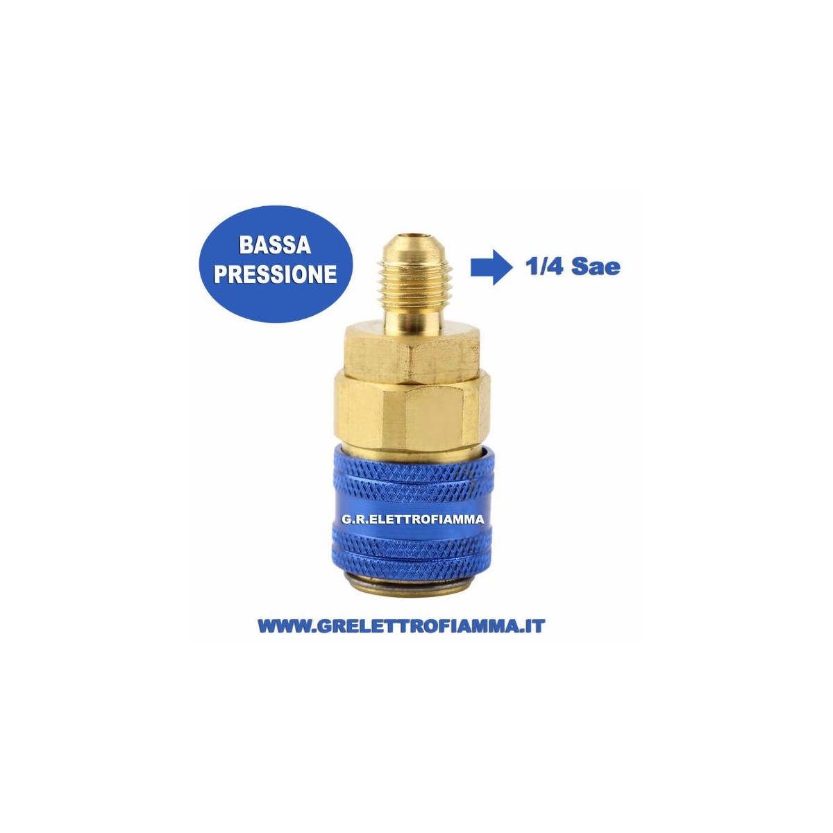 INNESTO RAPIDO CLIMA AUTO BASSA PRESSIONE GAS R134A