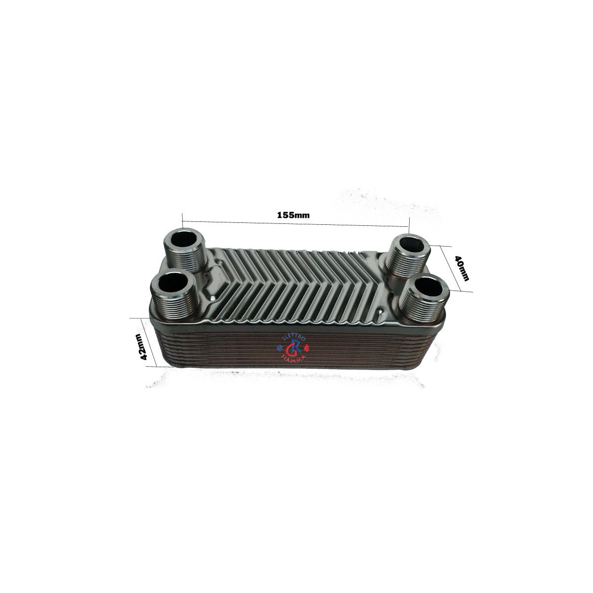 SCAMBIATORE CALORE SALDOBRASATO 16 PIASTRE 3/4X3/4M - 70X190