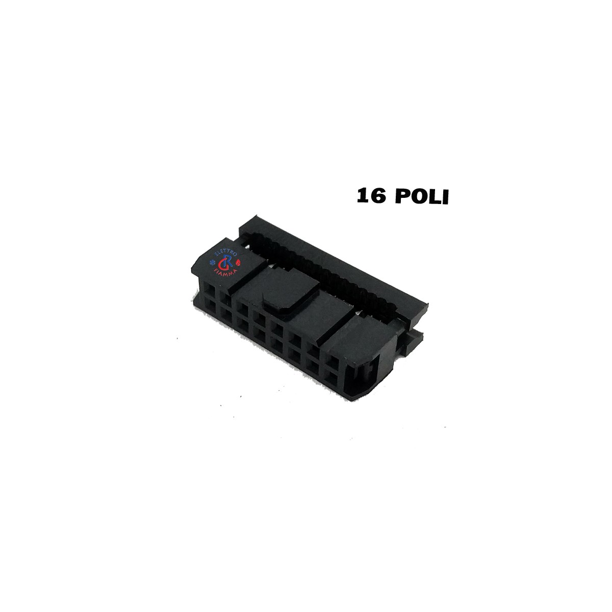 CONNETTORI FEMMINA IDC 16 POLI P.2,54 COLLEGAMENTO DISPLEY STUFA PELLET