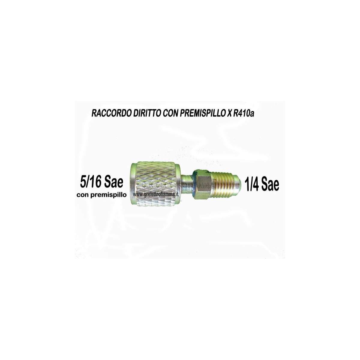 RACCORDO RIDUZIONE DRITTA GAS R410A R32 - 5/16F x 1/4M