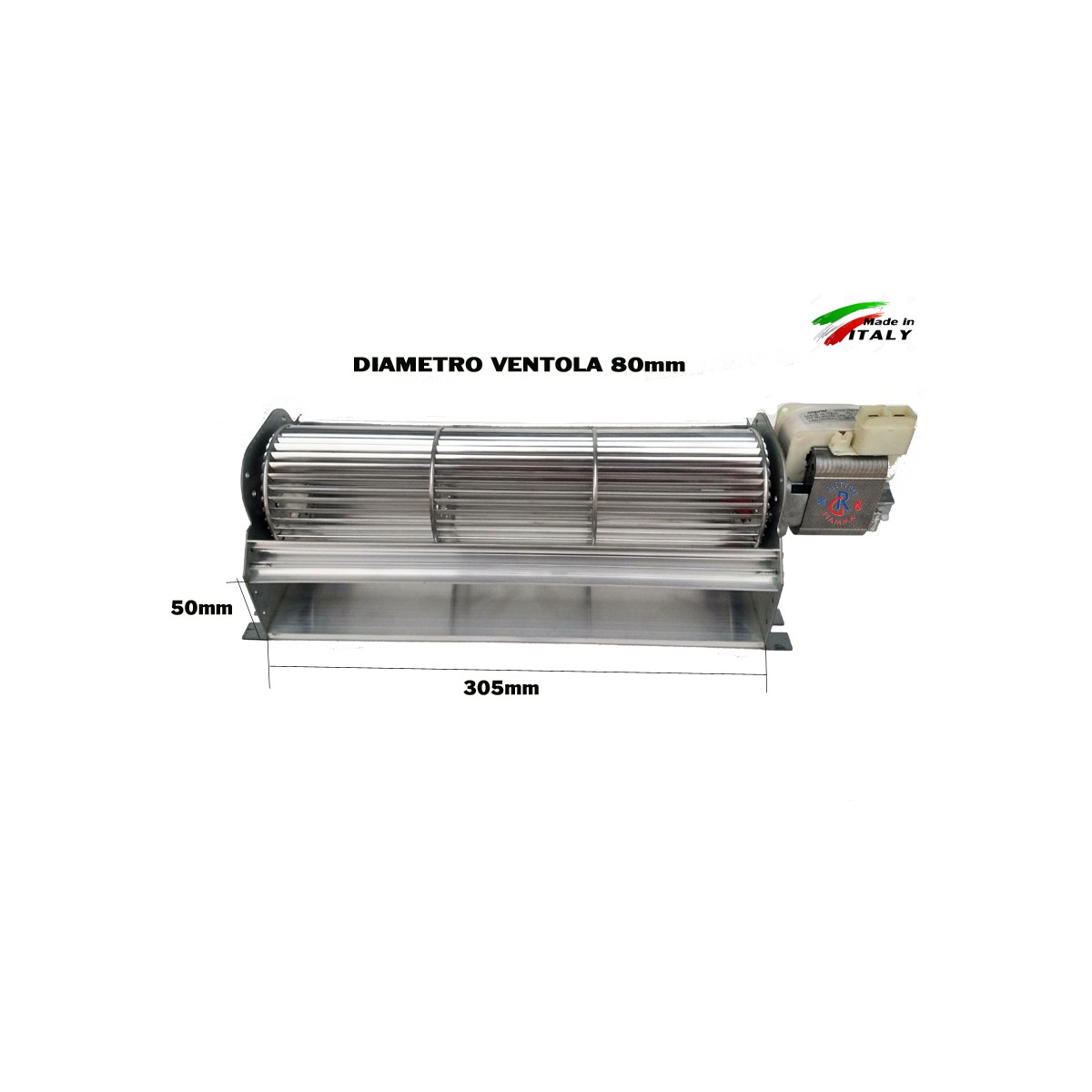 VENTOLA TANGENZIALE STUFA PELLET TRIAL 8A130B-015 NORDICA EXTRAFLAME