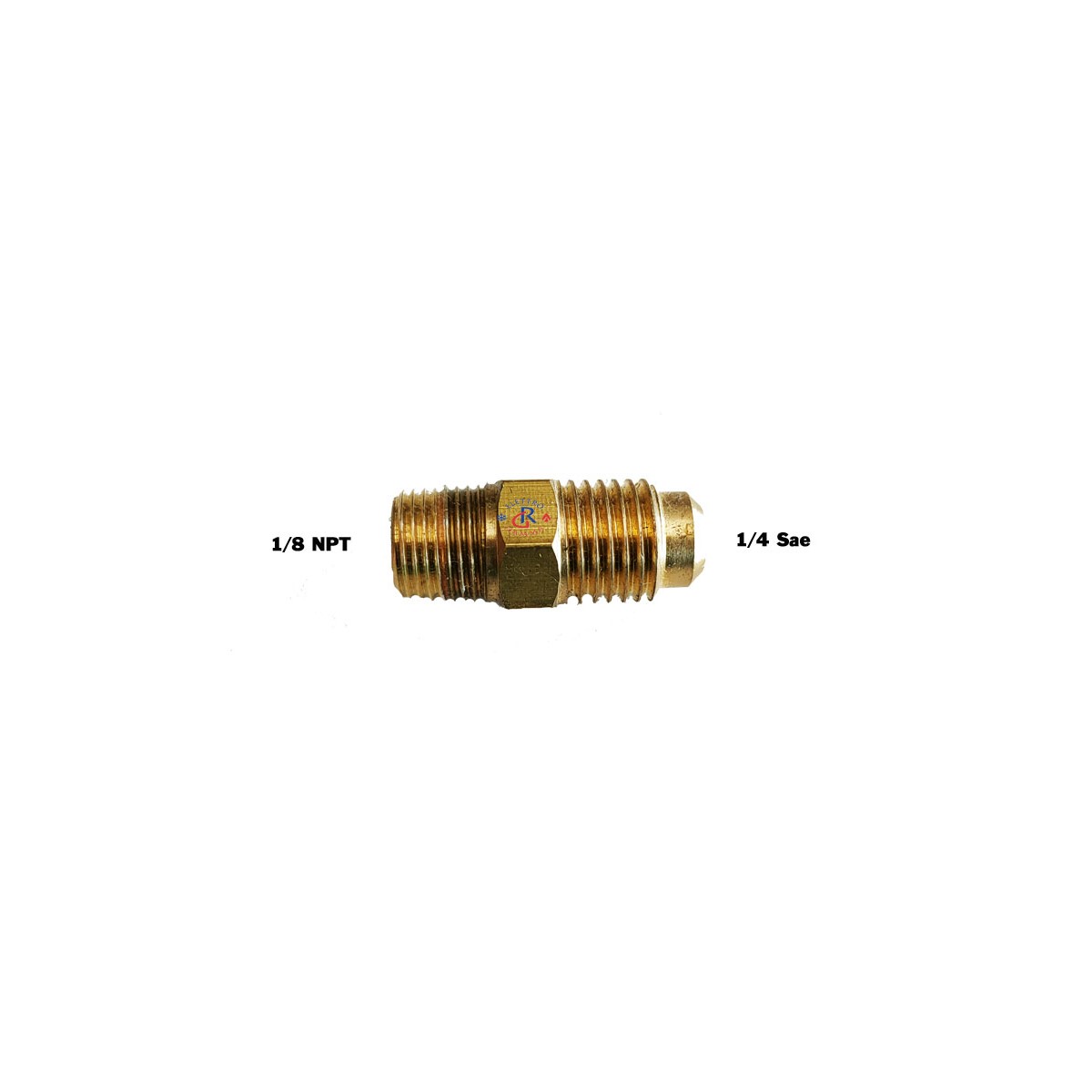 RACCORDO CONDIZIONAMENTO 1/8 M NPT X 1/4 M SAE
