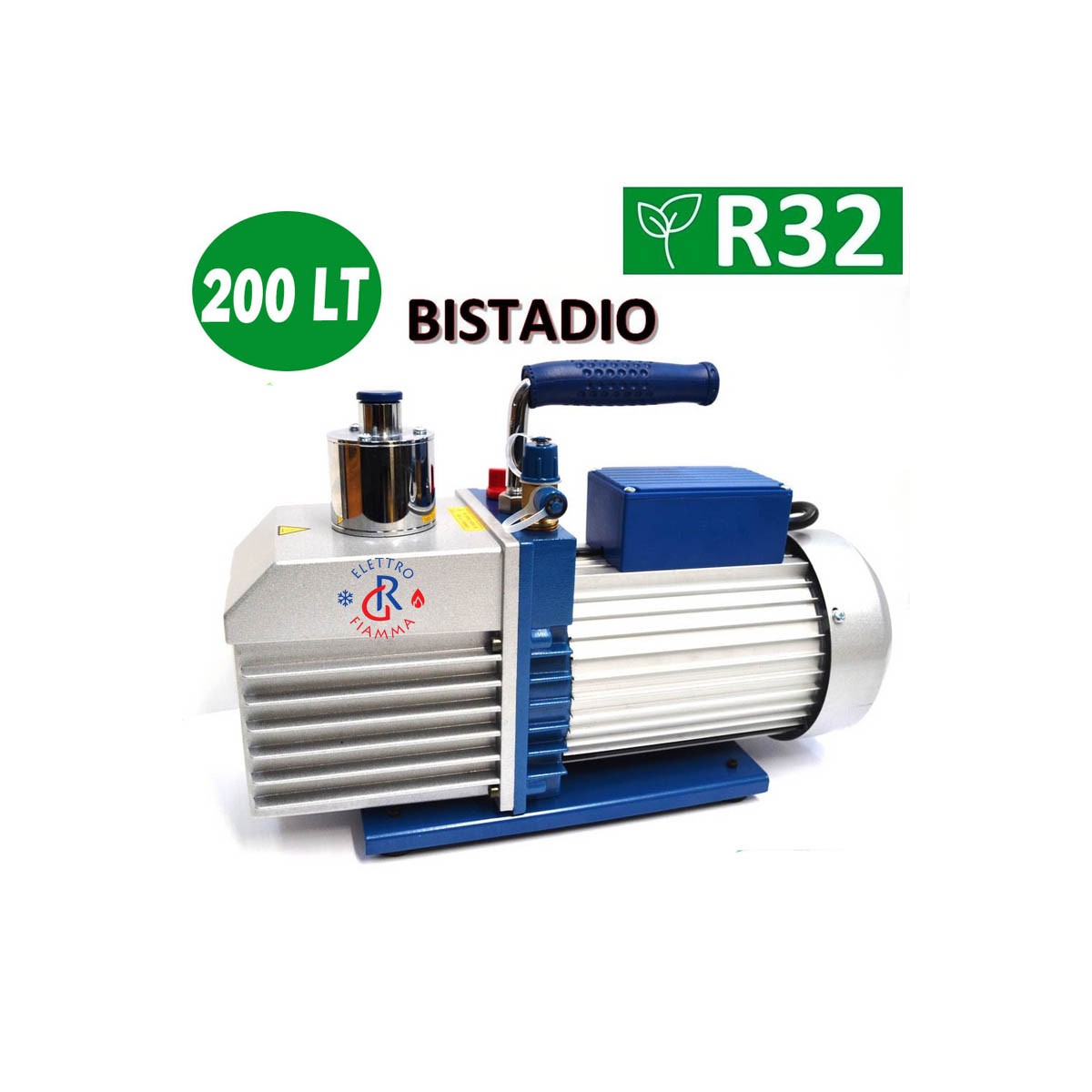 POMPA VUOTO BISTADIO 200 LT/min GAS R32