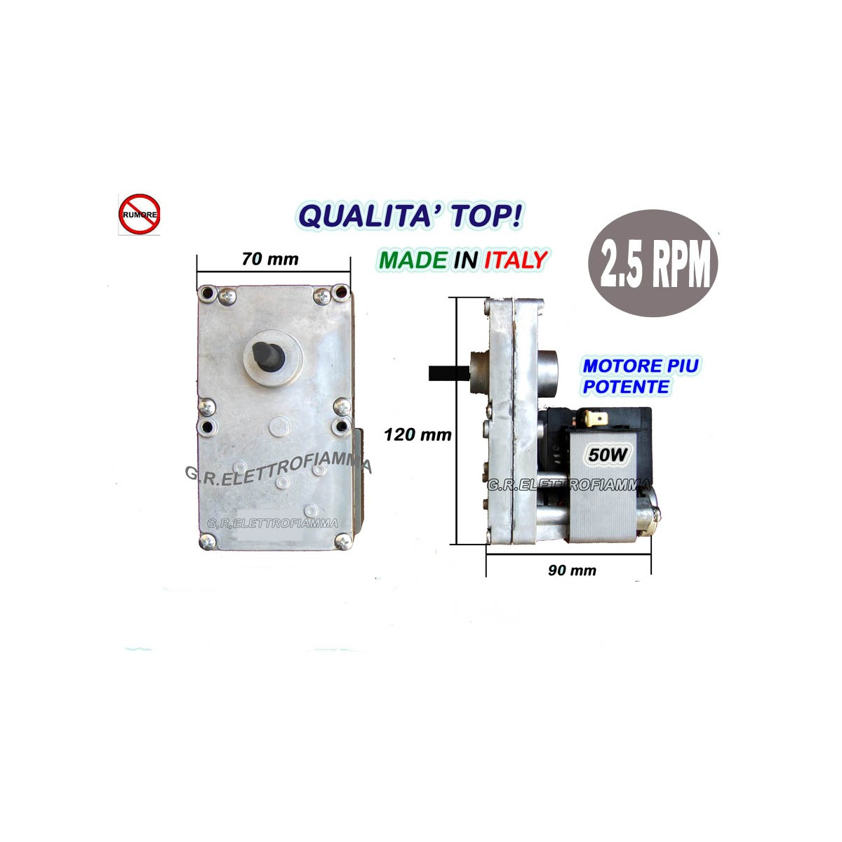 MOTORIDUTTORE CALDAIA PELLET PALAZZETTI 20-26KW
