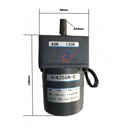 RIDUTTORE COCLEA CALDAIA BIOMASSA 11,25 RPM 4GN120K CTL CARINI GIROLAMI