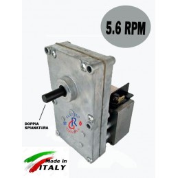 MOTORIDUTTORE 5,6RPM CALDAIA STUFA PELLET ANSELMO COLA