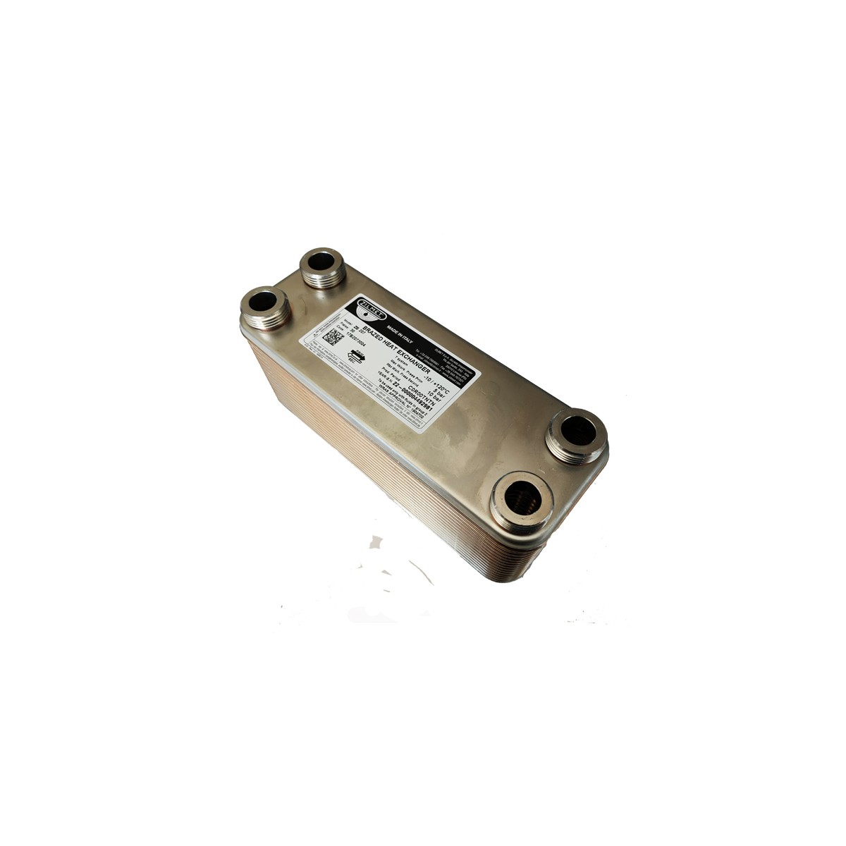 SCAMBIATORE DI CALORE SALDOBRASATO 40 PIASTRE 4X3/4 M