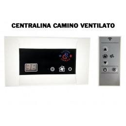 CENTRALINA CAMINO TERMOCAMINO VENTILATO CON TELECOMANDO