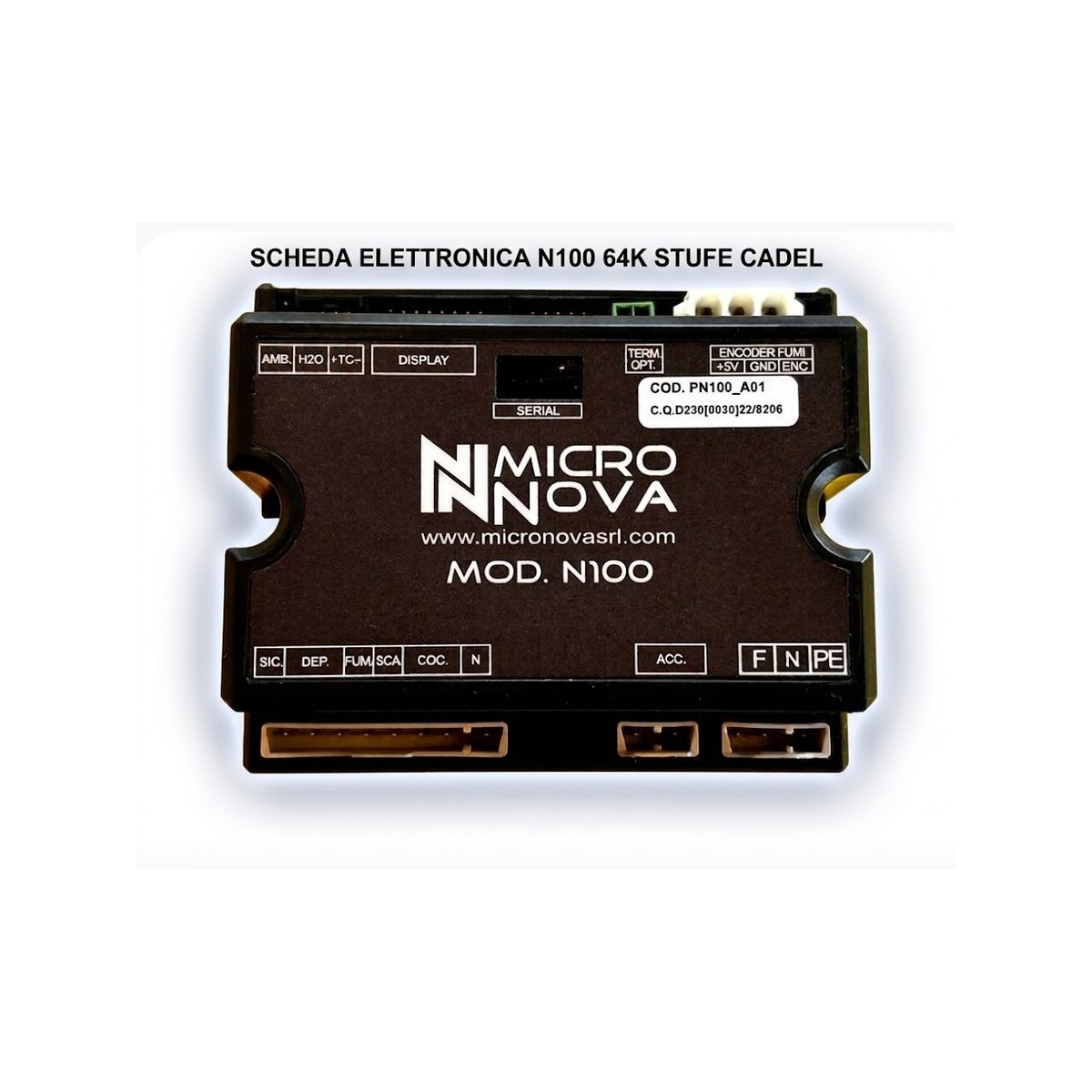 SCHEDA ELETTRONICA N100 64K STUFE CADEL